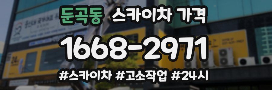 둔곡동 스카이차 가격