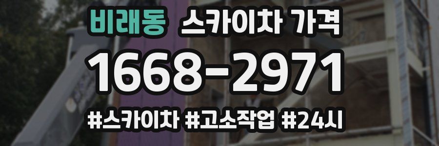 비래동 스카이차 가격