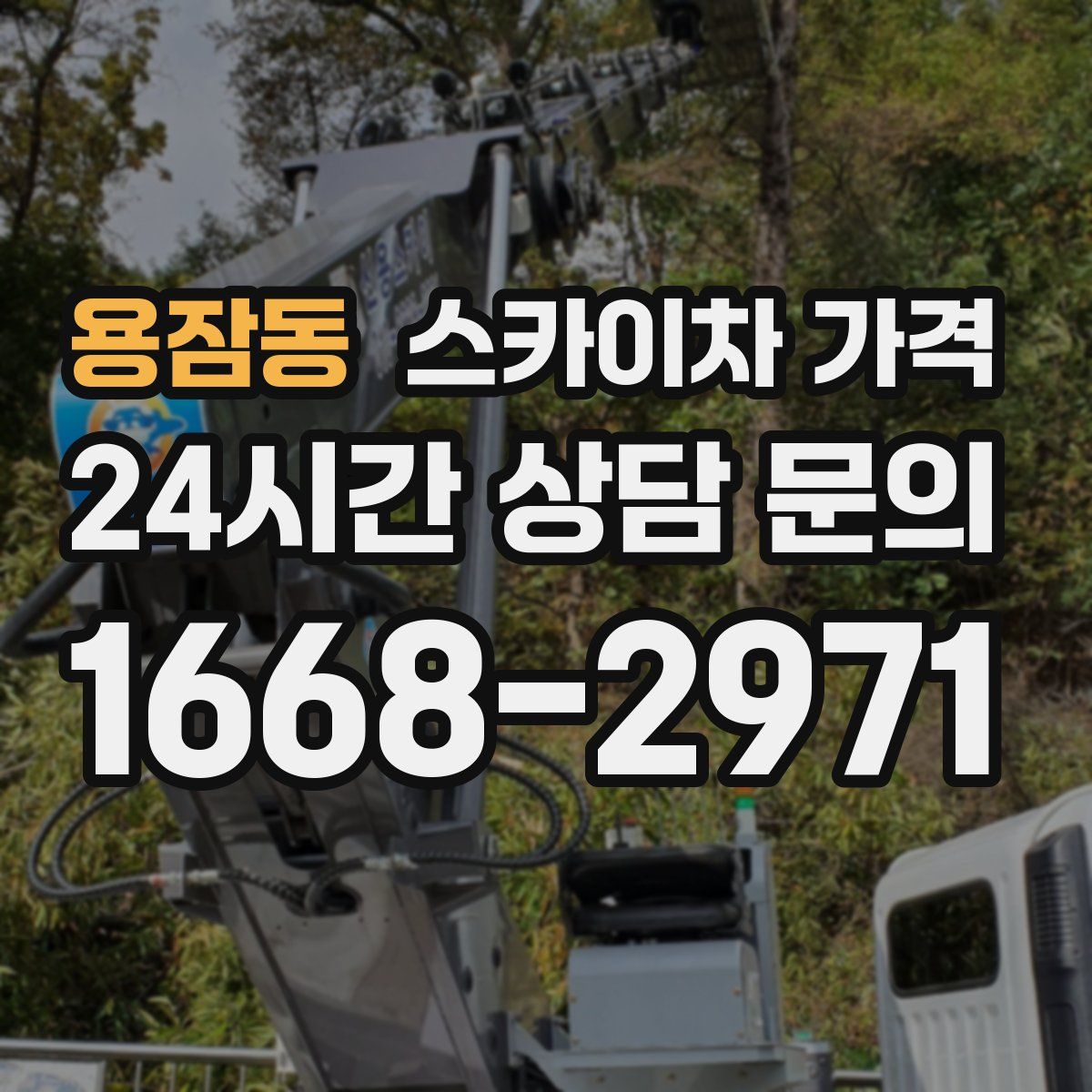 용잠동 스카이차 가격