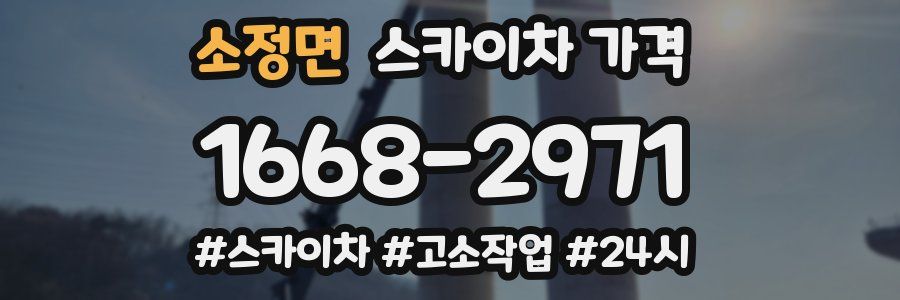 소정면 스카이차 가격