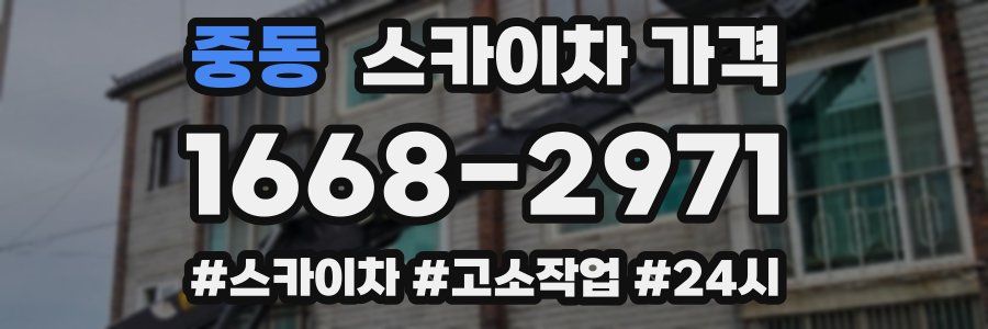 중동 스카이차 가격