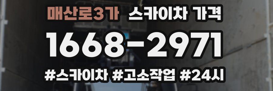 매산로3가 스카이차 가격