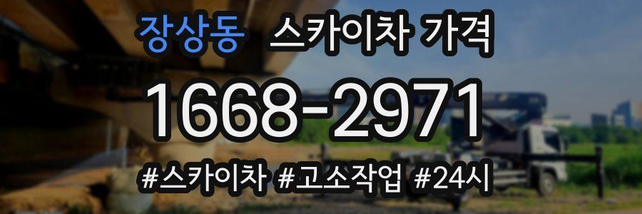 장상동 스카이차 가격