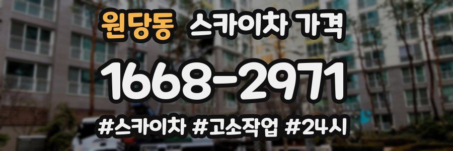 원당동 스카이차 가격