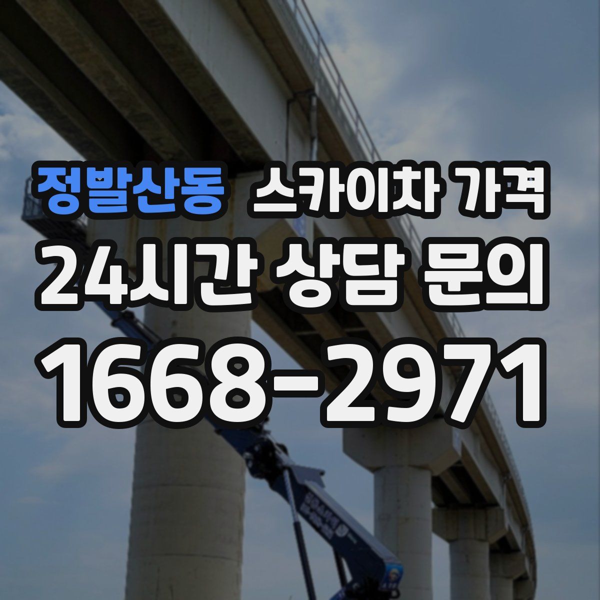 정발산동 스카이차 가격