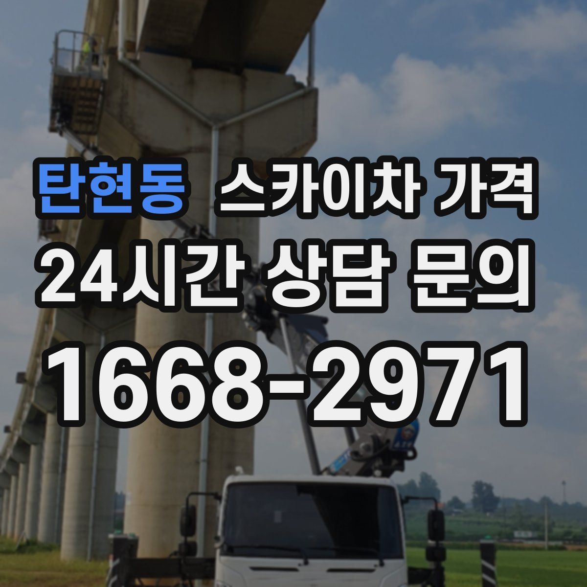 탄현동 스카이차 가격