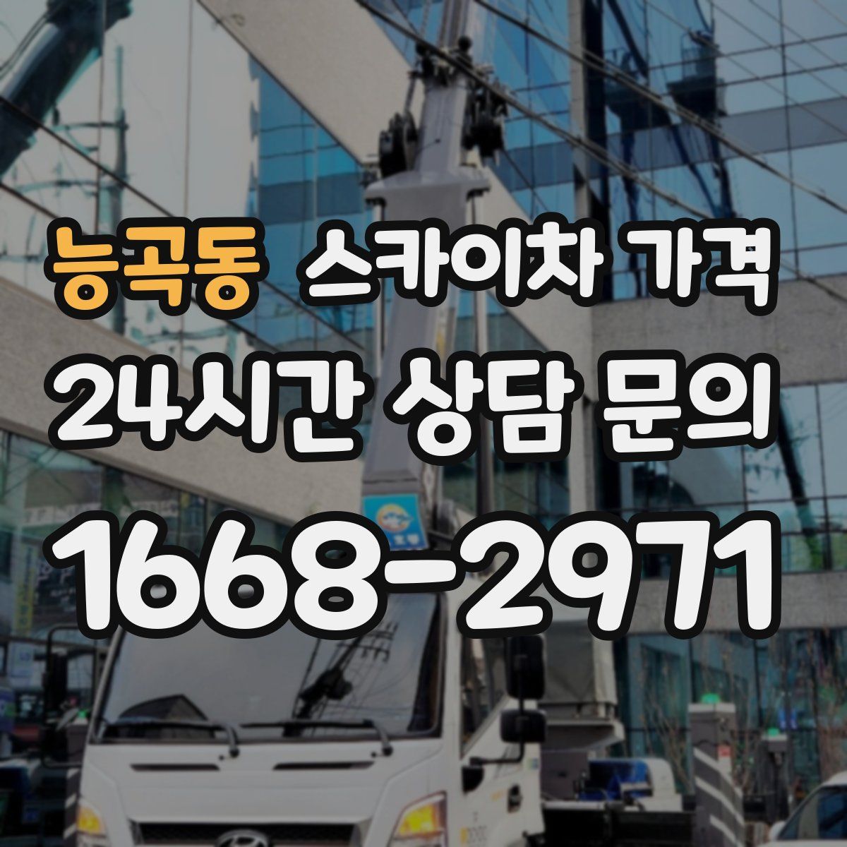 능곡동 스카이차 가격