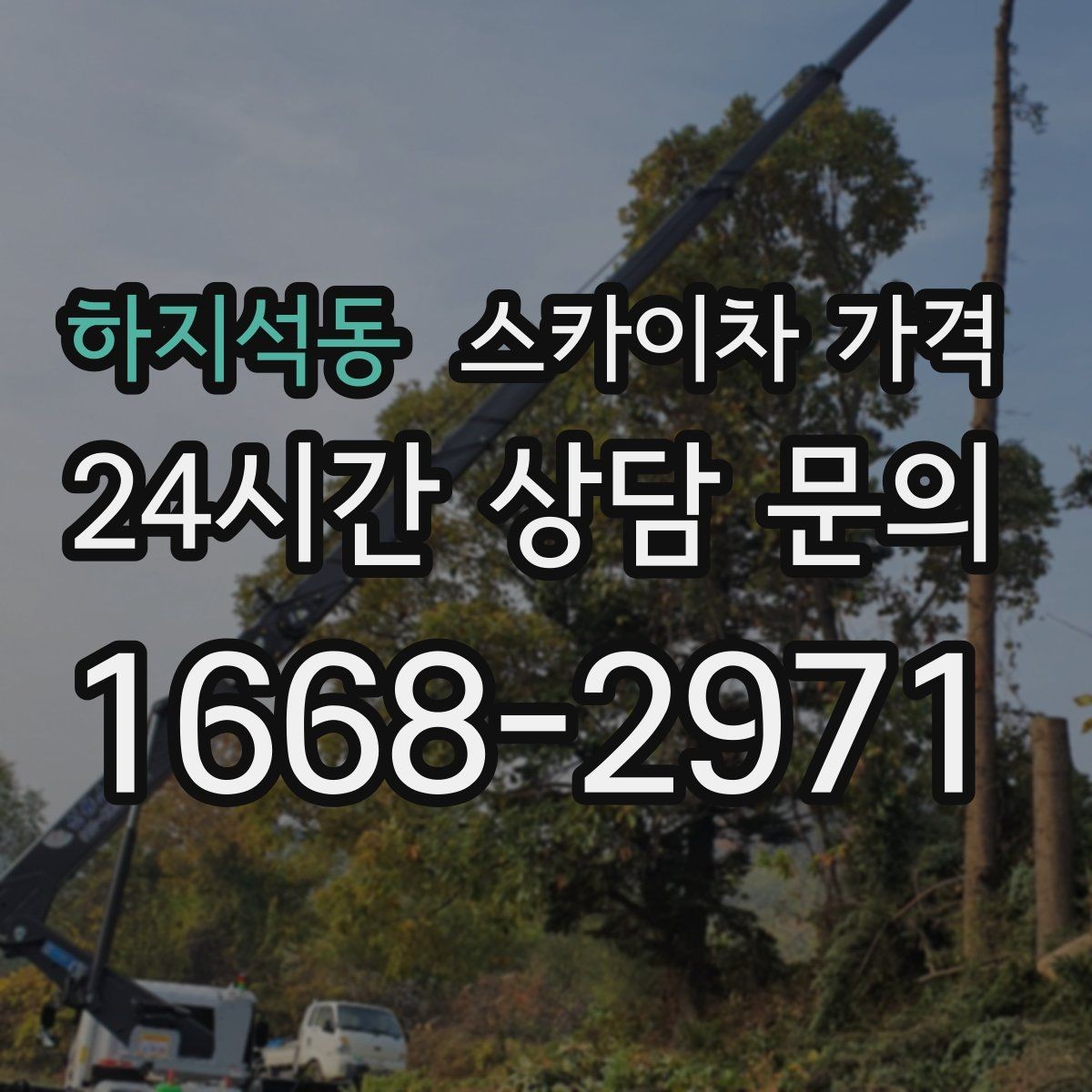 하지석동 스카이차 가격 간판+조명 교체를 같이 하면 유리할까