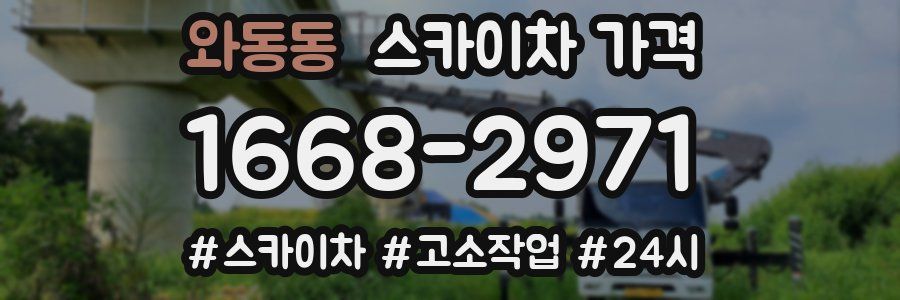 와동동 스카이차 가격