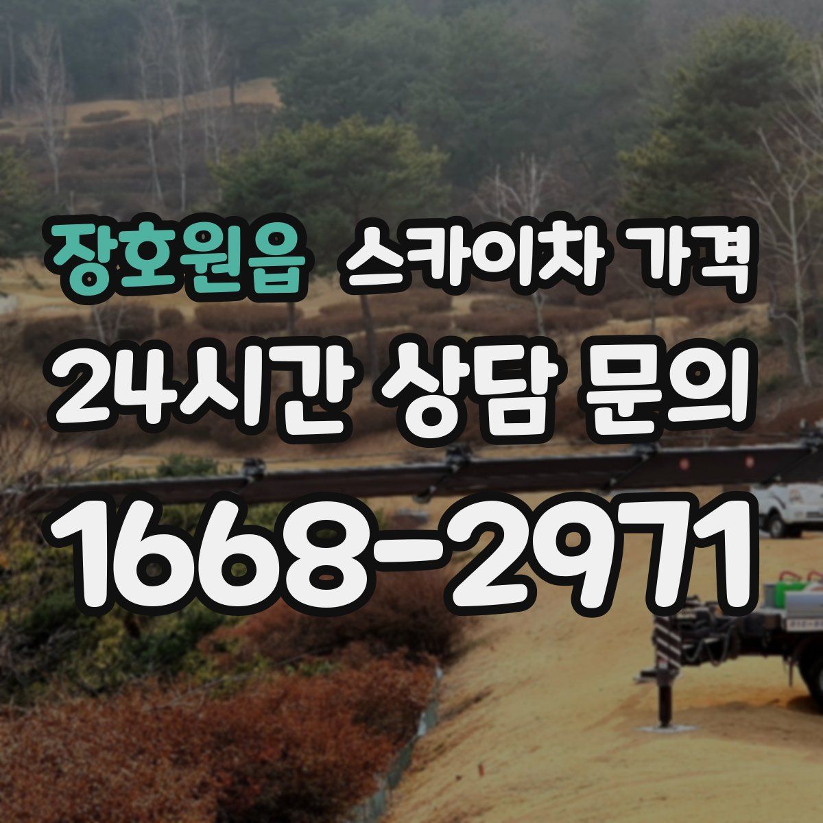 장호원읍 스카이차 가격