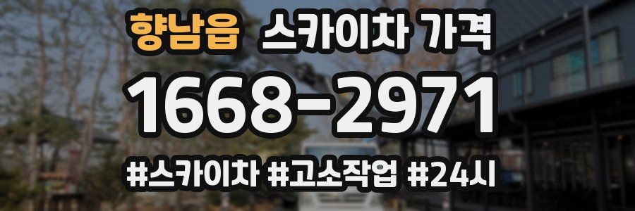 향남읍 스카이차 가격