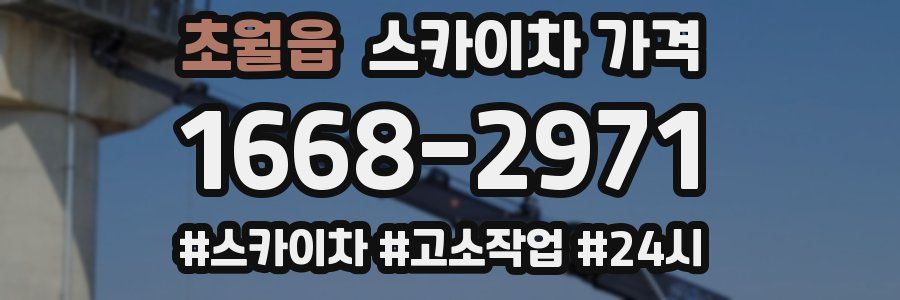 초월읍 스카이차 가격