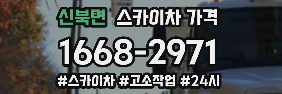 신북면 스카이차 가격