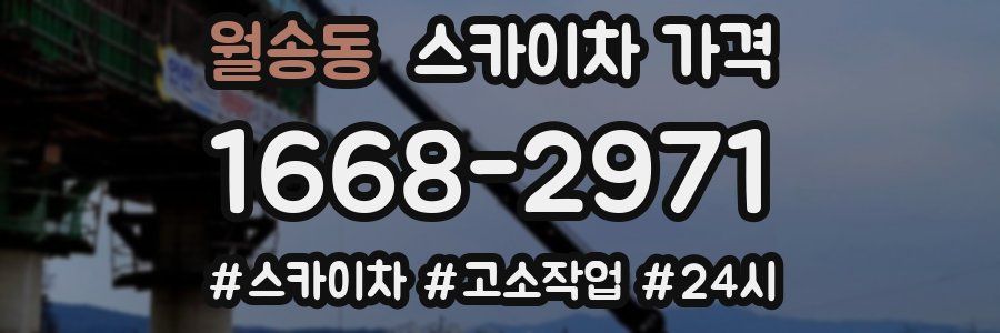 월송동 스카이차 가격