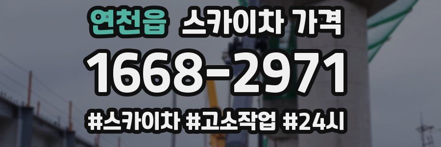 연천읍 스카이차 가격