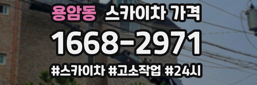 용암동 스카이차 가격