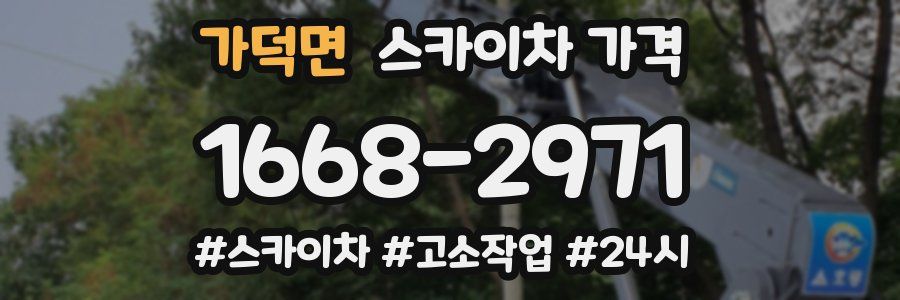 가덕면 스카이차 가격