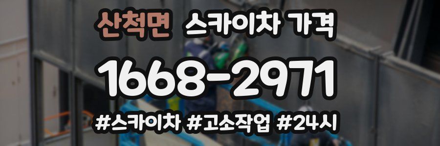 산척면 스카이차 가격