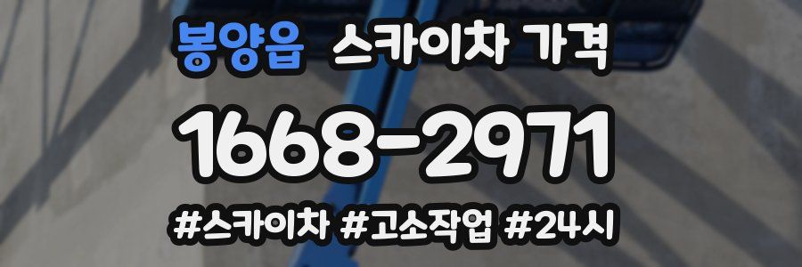 봉양읍 스카이차 가격