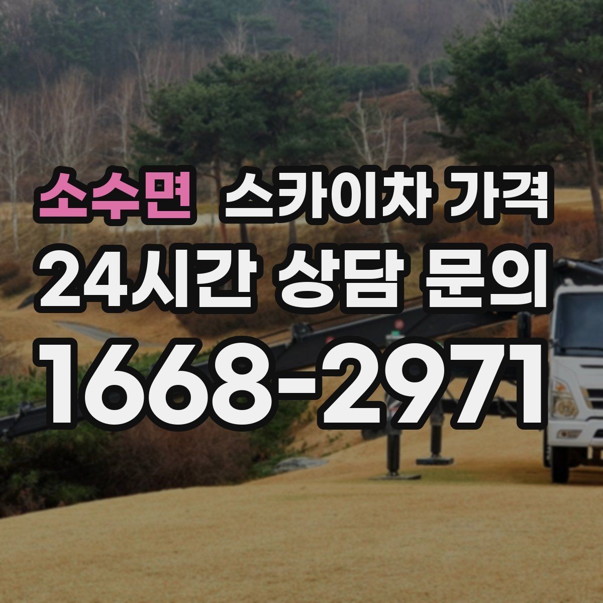 소수면 스카이차 가격 현장 변수가 많을수록 체크해야 할 것