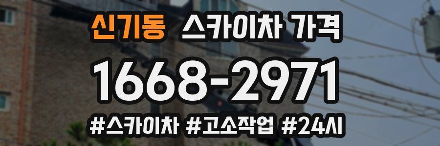 신기동 스카이차 가격