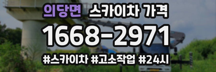 의당면 스카이차 가격