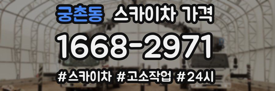 궁촌동 스카이차 가격