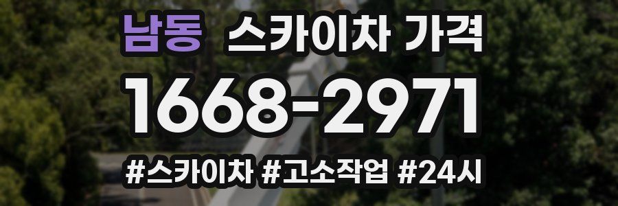 남동 스카이차 가격