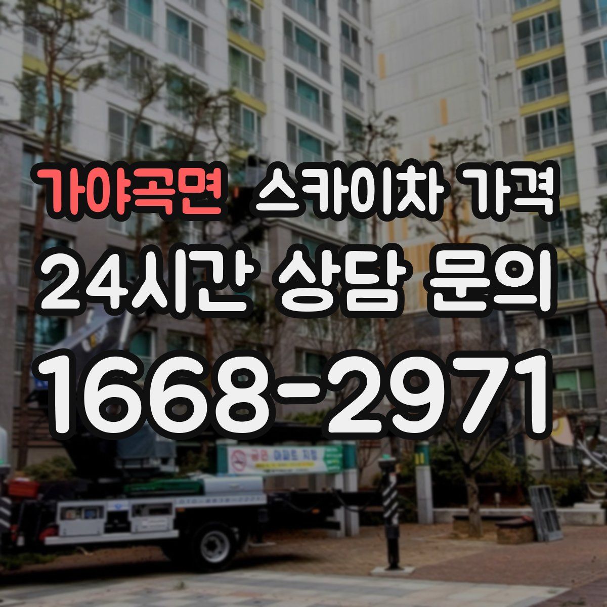 가야곡면 스카이차 가격