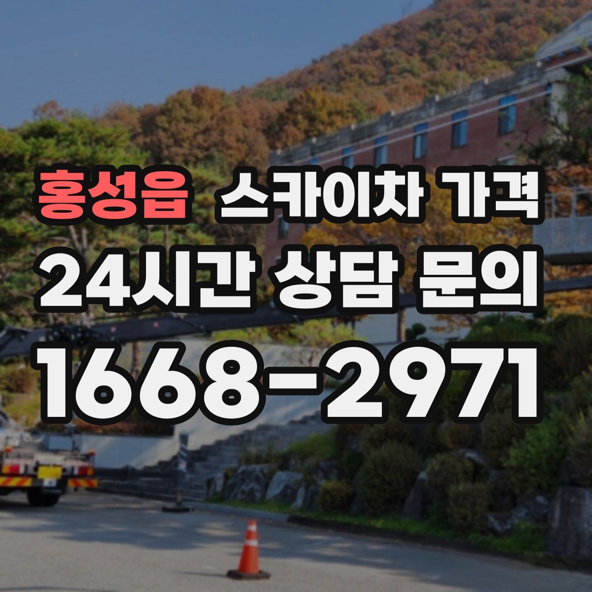 홍성읍 스카이차 가격