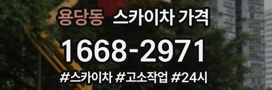 용당동 스카이차 가격