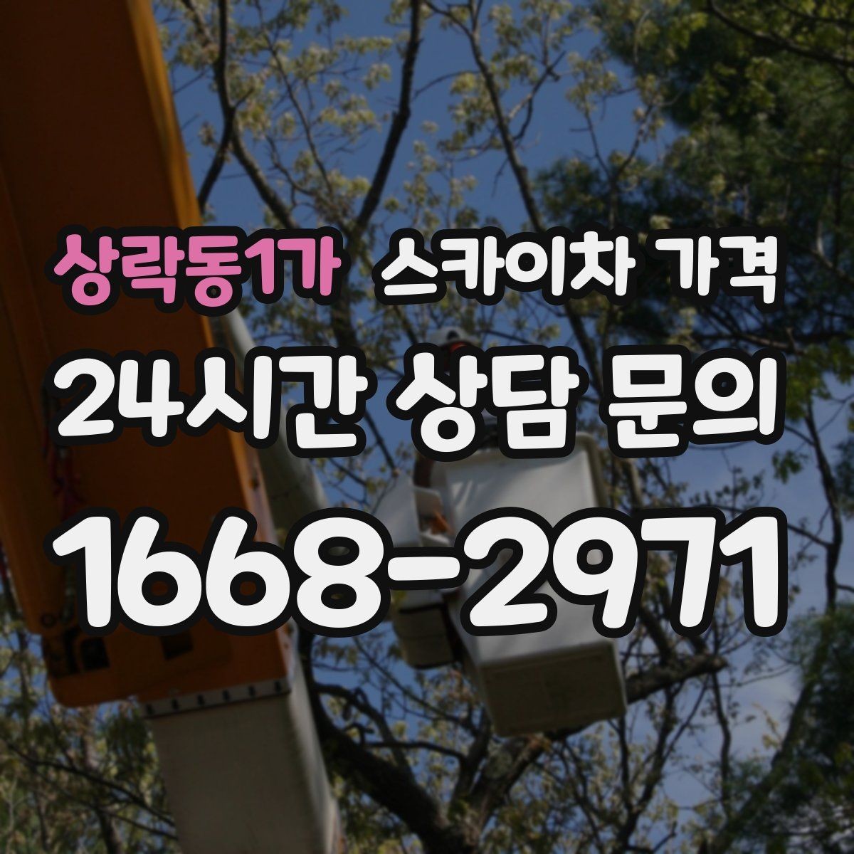 상락동1가 스카이차 가격 자재 하역·정리가 필요한 경우 체크 포인트