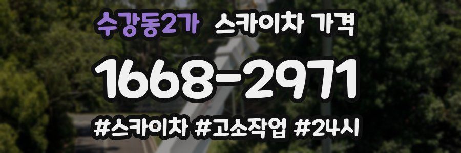 수강동2가 스카이차 가격