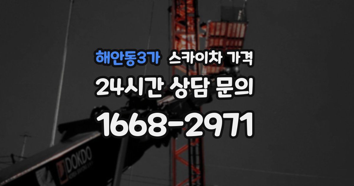 해안동3가 스카이차 가격