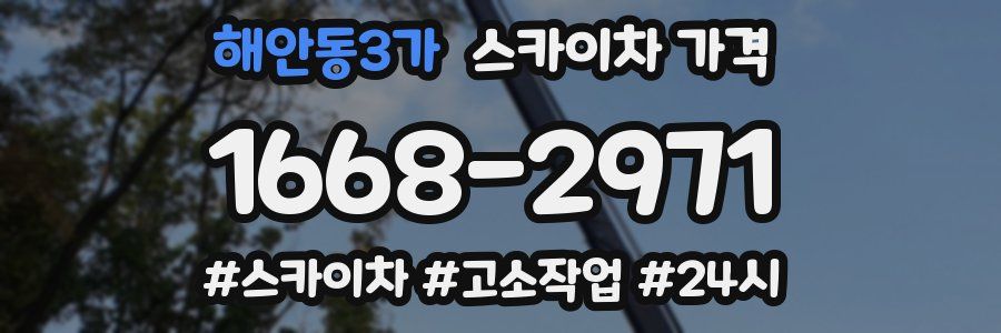 해안동3가 스카이차 가격