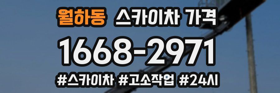 월하동 스카이차 가격