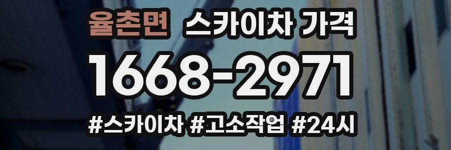 율촌면 스카이차 가격