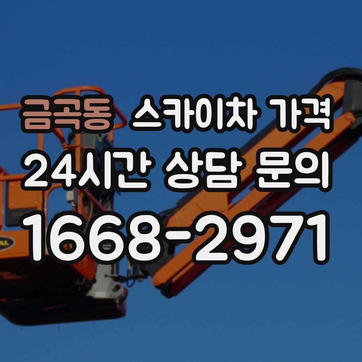 금곡동 스카이차 가격 단속 구역 현장은 어떤 점을 확인해야 할까