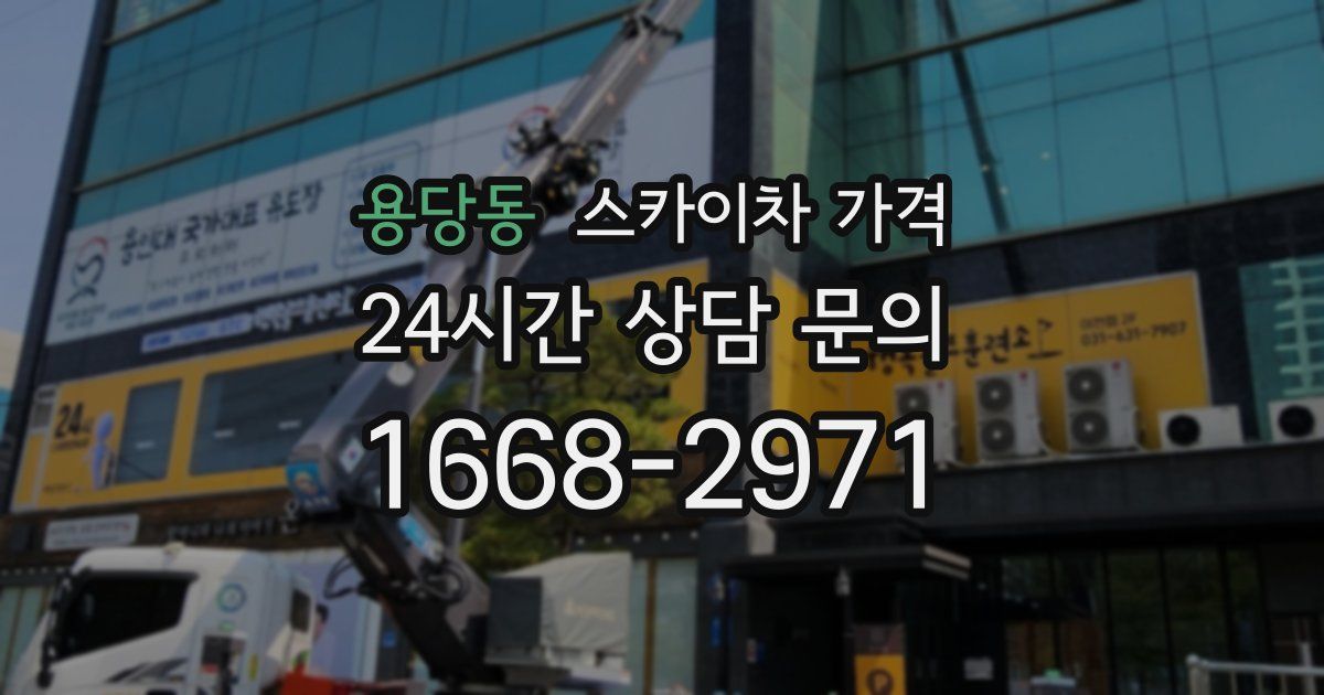 용당동 스카이차 가격