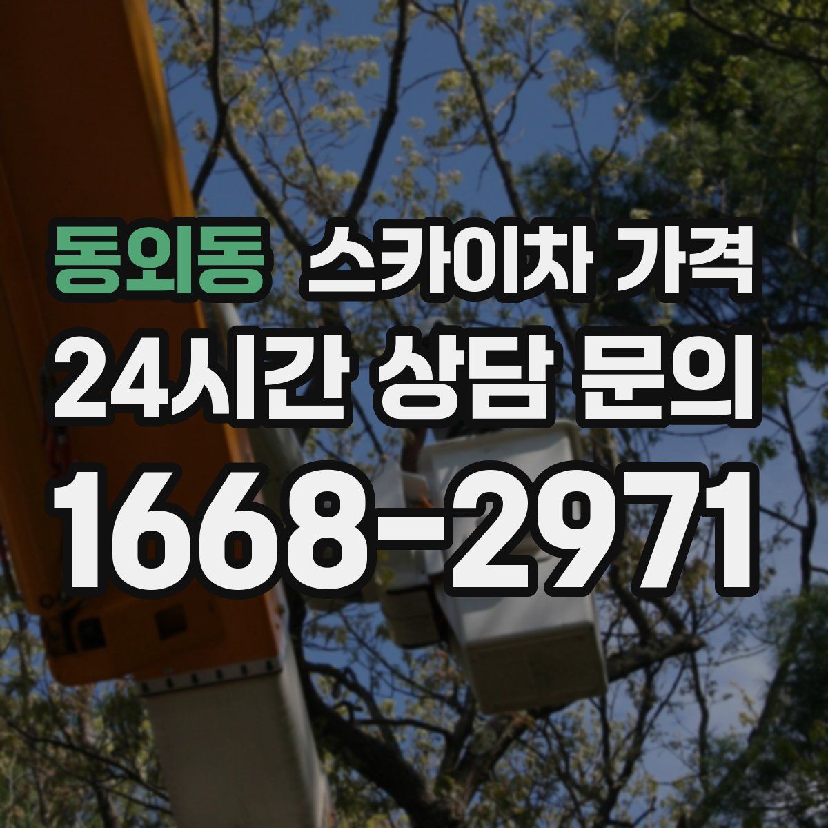 동외동 스카이차 가격