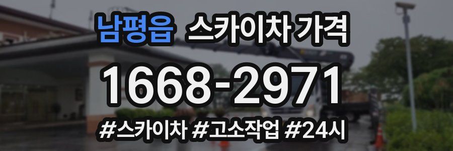 남평읍 스카이차 가격