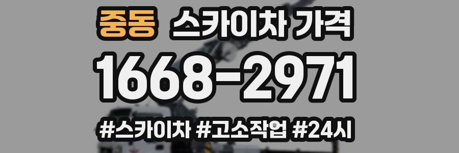 중동 스카이차 가격