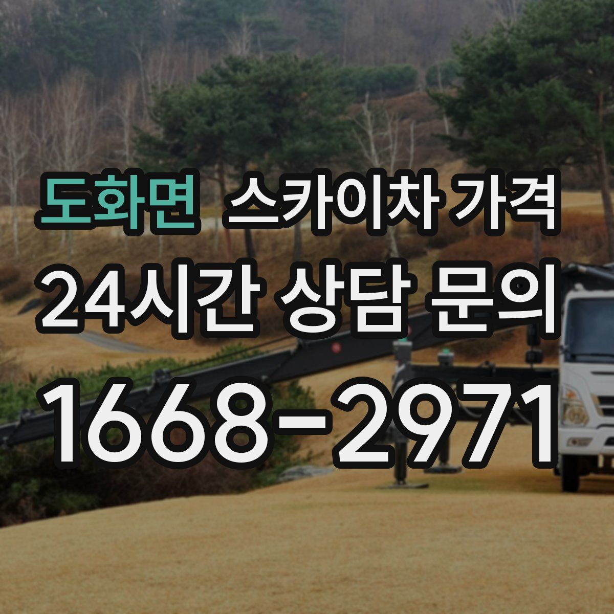 도화면 스카이차 가격