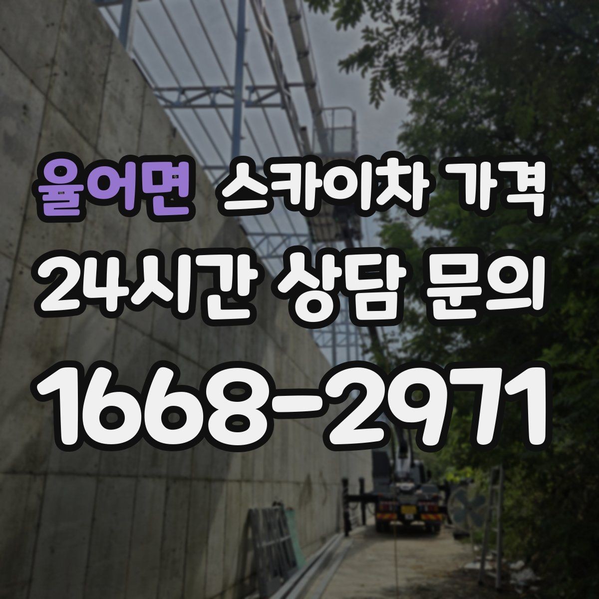 율어면 스카이차 가격 한 번에 이해되는 견적 체크 포인트 총정리