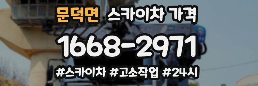 문덕면 스카이차 가격