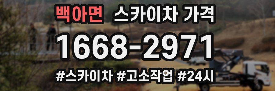 백아면 스카이차 가격