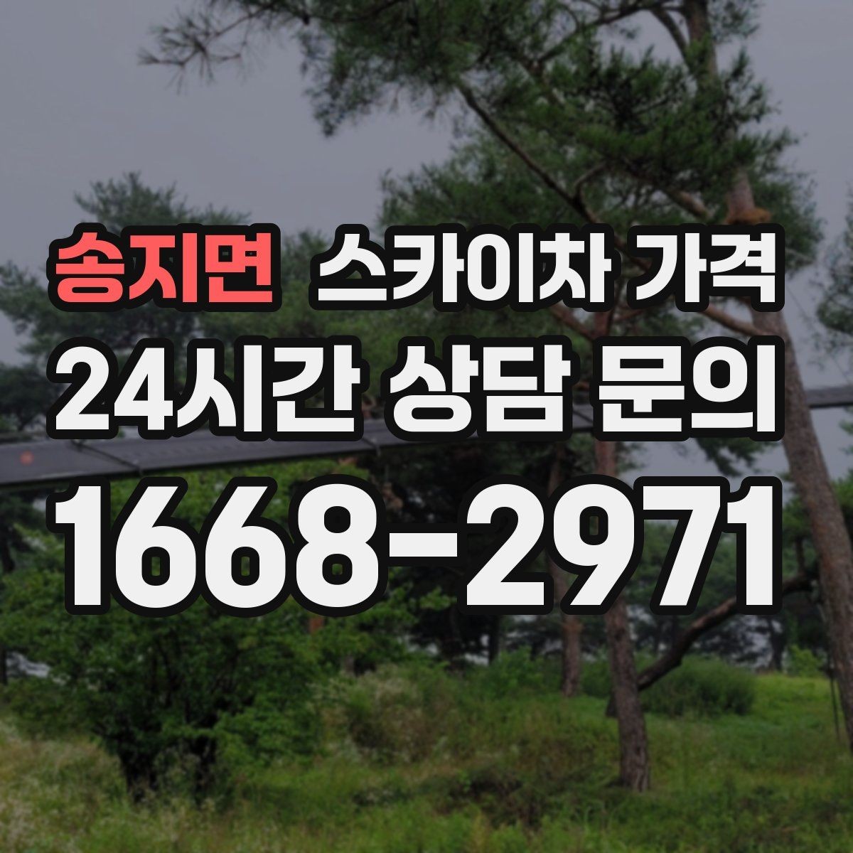 송지면 스카이차 가격 여러 작업을 한 번에 묶으면 유리할까