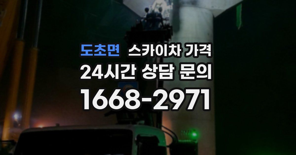 도초면 스카이차 가격