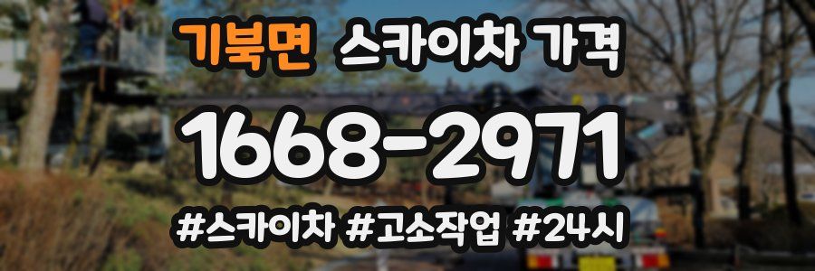 기북면 스카이차 가격