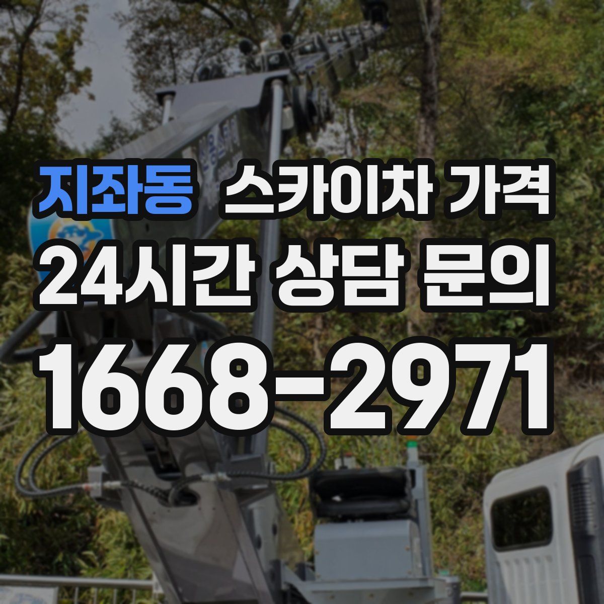 지좌동 스카이차 가격